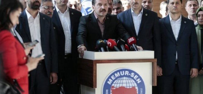 ZAM TEKLİFİNİ GERİ ÇEVİREN MEMUR-SEN SAAT 15'TE İŞ BIRAKIYOR!