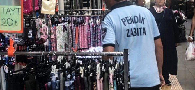 PENDİK BELEDİYESİ KALDIRIM İŞGALLERİNE GEÇİT VERMİYOR