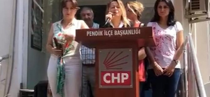 CHP PENDİK KADIN KOLLARI YÖNETİMİ EMİNE BULUT CİNAYETİYLE İLGİLİ AÇIKLAMA YAPTI