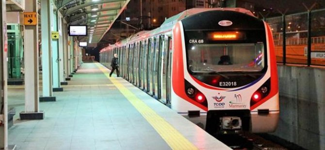 MARMARAY DA 24 SAAT HİZMET VERECEK