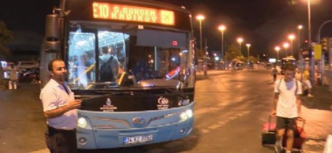 İSTANBUL'DA GECE SEFERLERİ BAŞLADI