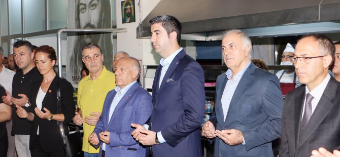 GÖKHAN YÜKSEL MUHARREM ORUCUNU VATANDAŞLARLA AÇTI