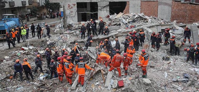 KARTAL'DA ÇÖKEN BİNAYLA İLGİLİ 16 KİŞİYE SORUŞTURMA  AÇILDI