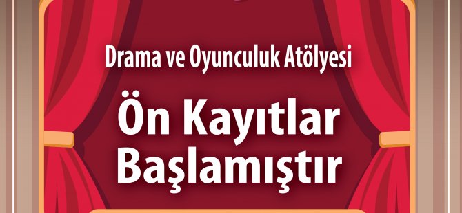 KARTAL BELEDİYESİ TİYATRO KAYITLARI BAŞLADI