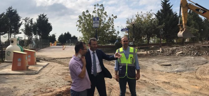 BAŞKAN CİN ALT YAPI ÇALIŞMALARINI YERİNDE İNCELEDİ