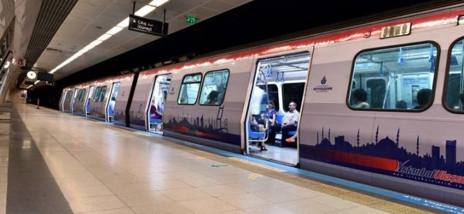 İBB YENİ METRO HATTI İÇİN DÜĞMEYE BASTI