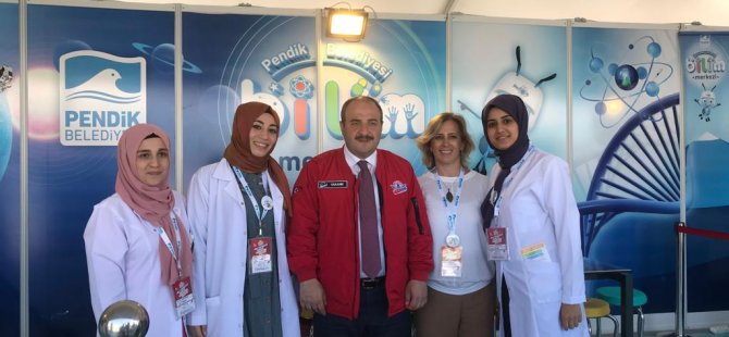 PENDİK BELEDİYE STANDINI GEZDİ