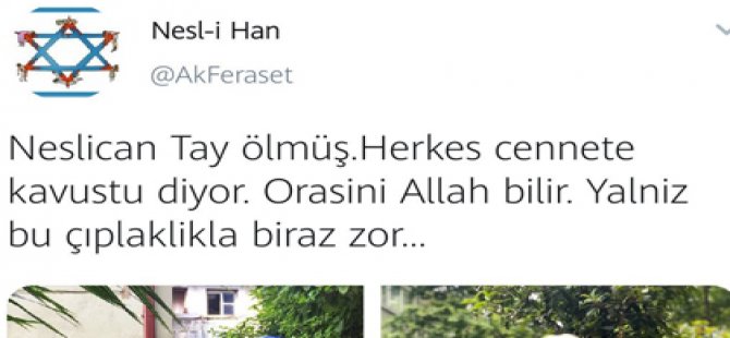 BU SÖZLERİN HESABINI YARGI ÖNÜNDE VERECEKSİN
