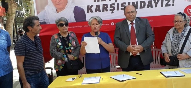 VATAN PARTİSİ OLARAK DİYARBAKIR'LI ANALARIN YANINDAYIZ