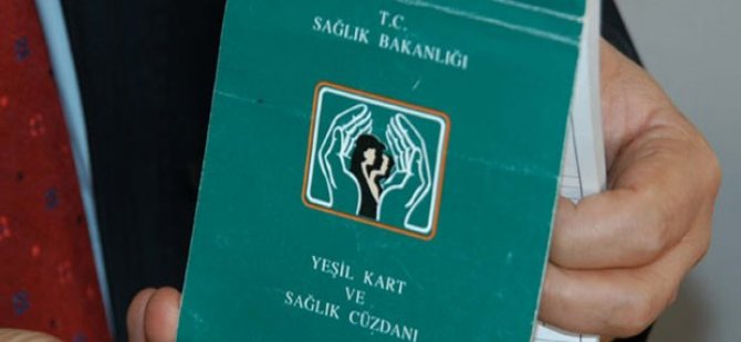 8 MİLYON VATANDAŞ YEŞİL KARTA MUHTAÇ OLDU