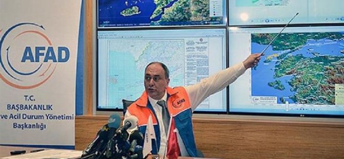 AFAD'DAN AÇIKLAMA: 15 ARTÇI DEPREM MEYDANA GELDİ