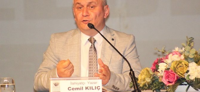 İLAHİYATÇI CEMİL KILIÇ KARTAL'DA KONFERANS VERDİ