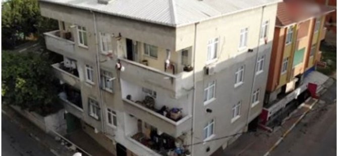 PENDİK'TE DEPREMDE HASAR GÖREN BİNA TAHLİYE EDİLDİ