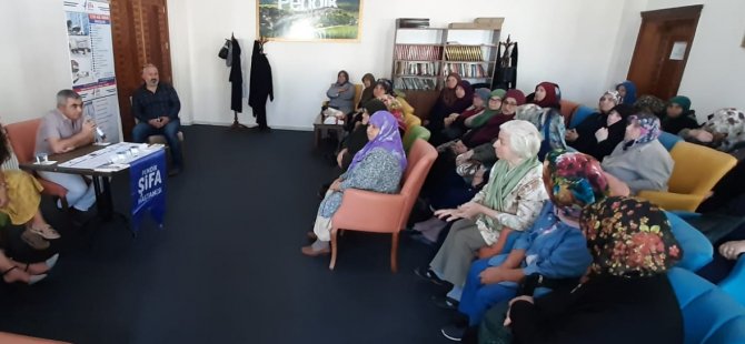 VEFA KIRAATHANESİ'NDE SAĞLIK SEMİNERİ