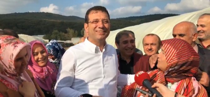 İMAMOĞLU:TARIMSAL KALKINMA PROJESİNİ GÖÇBEYLİ'DEN BAŞLATACAĞIZ
