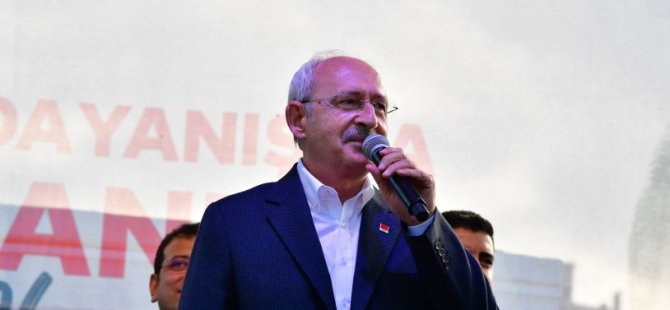 KILIÇDAROĞLU:HİÇ BİR YURTTAŞIMIZA AYRIMCILIK YAPMAYACAĞIZ