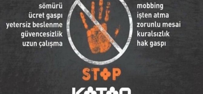 KOTON SENDİKAYA ÜYE OLAN ÇALIŞANLARINI İŞTEN ATTI