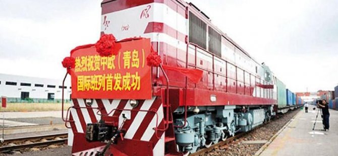 ÇİN'DEN YOLA ÇIKAN İPEK YOLU TRENİ ANKARA'YA ULAŞTI