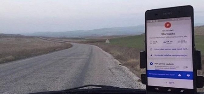 NAVİGASYONA UYDU BOŞ TARLAYA GİRDİ