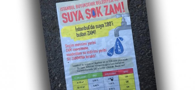 KARTAL'DA İBB'YE KARA  PROPAGANDA