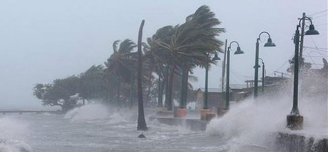 METEOROLOJİ'DEN FIRTINA UYARISI