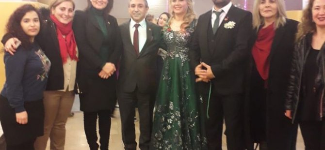 CHP PENDİK KADIN KOLU BAŞKANI EVLİLİĞE İLK ADIMINI  ATTI