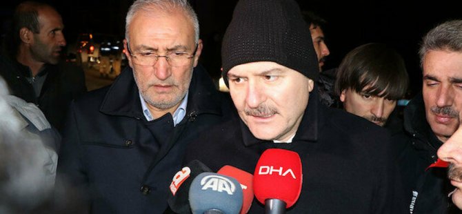 SÜLEYMAN SOYLU;AĞIR HASARLI BİNALAR İÇİN 41 BİN LİRA ÖDENECEK