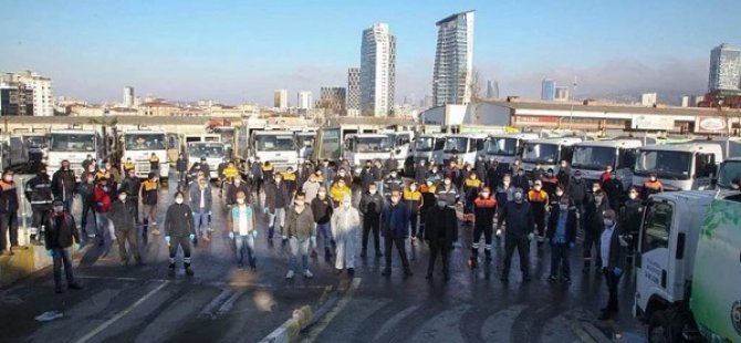 BAŞKAN GÖKHAN YÜKSEL;SİZLER KARTAL'IN KAHRAMANLARISINIZ''