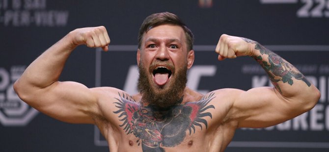 UFC YILDIZI  CONOR McGREGOR DÖVÜŞÜ BIRAKTIĞINI AÇIKLADI