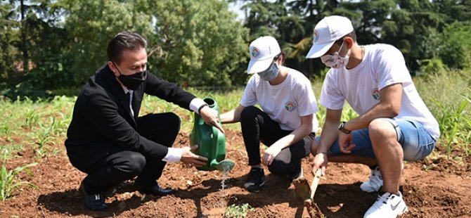 TUZLALI GENÇLERİN EKTİĞİ HER TOHUM  ÜRÜN OLARAK   İHTİYAÇ SAHİPLERİNE VERİLECEK