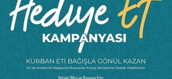 PENDİK BELEDİYESİ'NDEN  İHTİYAÇ SAHİPLERİNE YÖNELİK ''HEDİYE ET'' KAMPANYASI