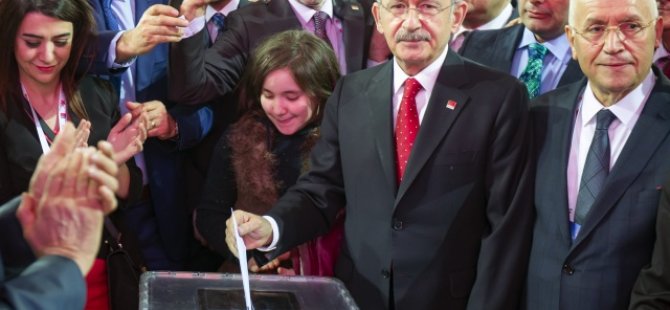 KEMAL KILIÇDAROĞLU YENİDEN CHP GENEL BAŞKANI OLDU