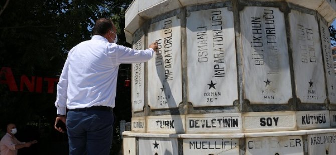 KARTAL BELEDİYESİ ATATÜRK VE TÜRK DEVLETLERİ ANITINI RESTORE EDECEK