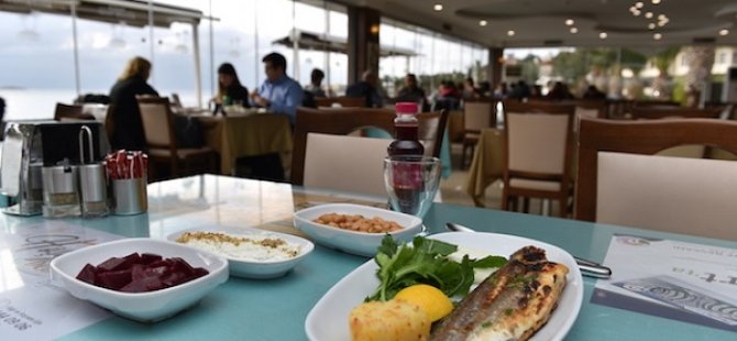 TUZLA PALMİYE RESTAURANT'TA BALIK SEZONUNU AÇILDI