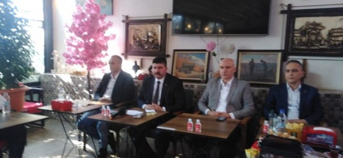 MHP KARTAL İLÇE  BAŞKANLIĞI YEREL BASIN MENSUPLARIYLA BİR ARAYA GELDİ