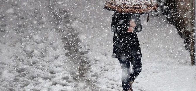 METEOROLOJİ'DEN MARMARA BÖLGESİNE KAR ŞİDDETLİ KAR YAĞIŞI UYARISI!