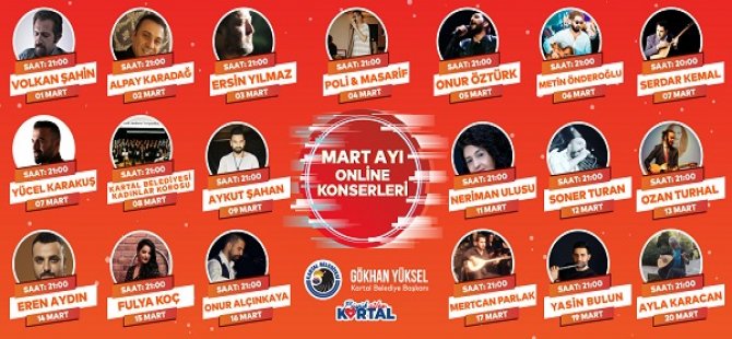 MÜZİK SEKTÖRÜNE DESTEK KONSERLERİ MART AYI BOYUNCA DEVAM EDECEK