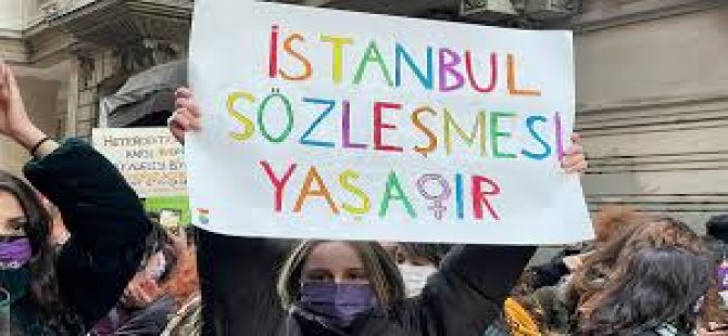 İSTANBUL'DA  FEMİNİST GECE YÜRÜYÜŞÜNE KATILAN  10 KİŞİ GÖZALTINA ALINDI
