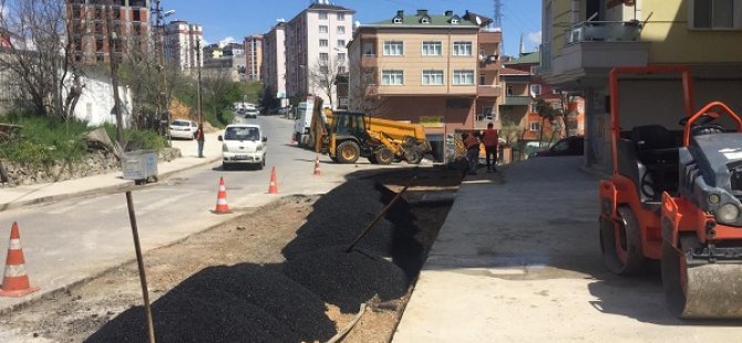 PENDİK BELEDİYESİ ASFALT SEZONUNU AÇTI; HEDEF 100 BİN TON ASFALT SERİMİ