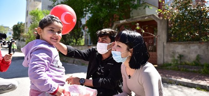 TUZLA'NIN ÖZEL ÇOCUKLARI  23 NİSANDA GÖNÜLLERİNCE EĞLENDİ