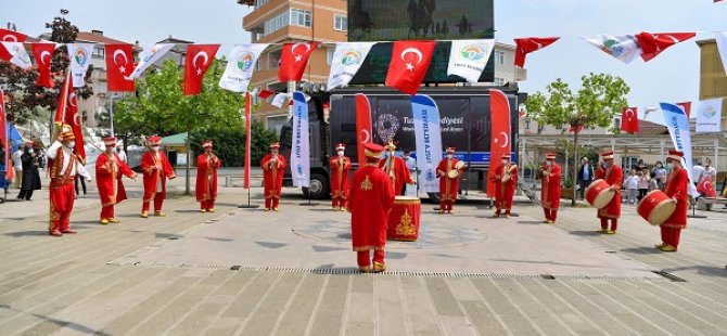 TUZLA'DA İSTANBUL'UN FETHİ MEHTER TAKIMI İLE KUTLANDI