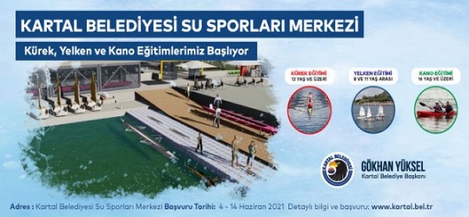 KARTAL BELEDİYESİ DRAGOS SU SPORLARI MERKEZİ AÇILIYOR