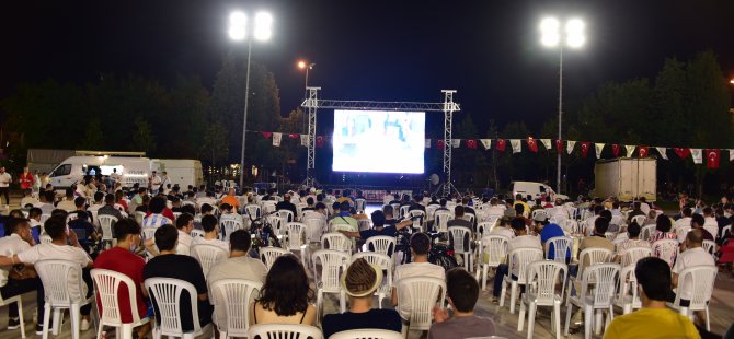 TUZLA'DA AVRUPA ŞAMPİYONASI FİNALİ COŞKUSU