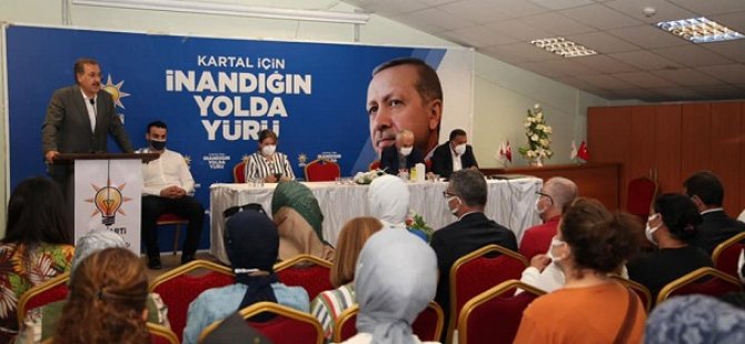 AK PARTİ KARTAL İLÇE BAŞKANLIĞI'NDAN  BAYRAMLAŞMA PROGRAMI