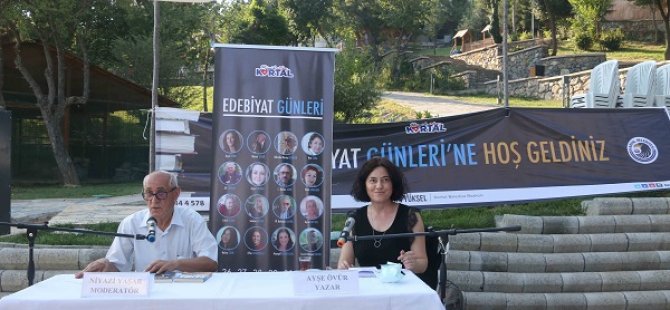 YAZAR  AYŞE ÖVÜR  KARTAL EDEBİYAT GÜNLERİ'NİN İLK KONUĞU OLDU