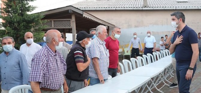 BAŞKAN GÖKHAN YÜKSEL'DEN ALİ BABA CEMEVİ'NE GEÇMİŞ OLSUN ZİYARETİ