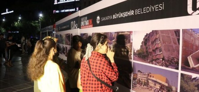 MARMARA DEPREMİ'NDE HAYATINI KAYBEDENLER UNUTULMADI