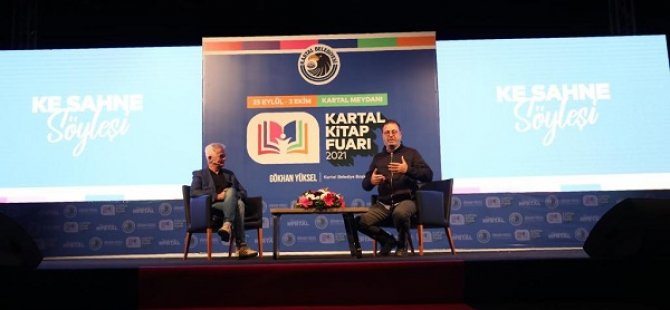 KARTAL KİTAP FUARI 4. GÜNÜNDE SANAT DÜNYASININ ÖNDE GELEN İSİMLERİNİ AĞIRLADI