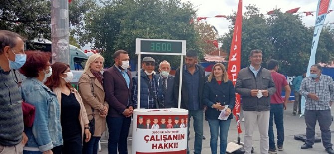 CHP KARTAL İLÇE BAŞKANLIĞI'NDAN 3600 EK GÖSTERGE HAKKI EYLEMİ