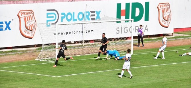 PENDİKSPOR  AKHİSARPSPOR'U 4-1 MAĞLUP ETTİ